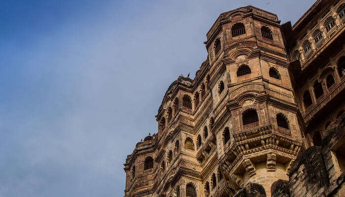 Mehrangarh in Jodhpur is one of the top places to visit in December in India