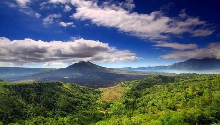 Mesmerising view of Mount Batur