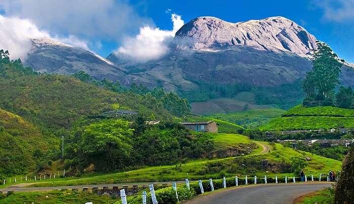 quiet hill station in South India