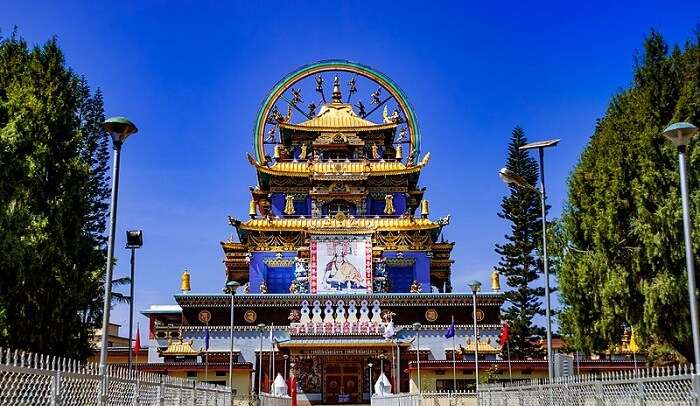 a lovely Tibetan monastery