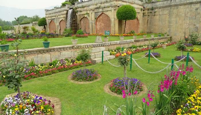 Nishat Bagh, among the best places to visit in Srinagar in June.