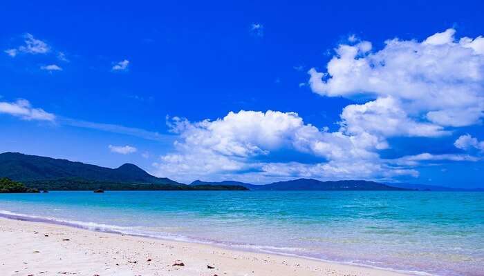 Awesome view of beach