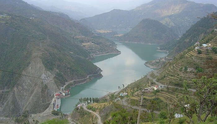 Boat On The Chamera Lake, Dalhousie