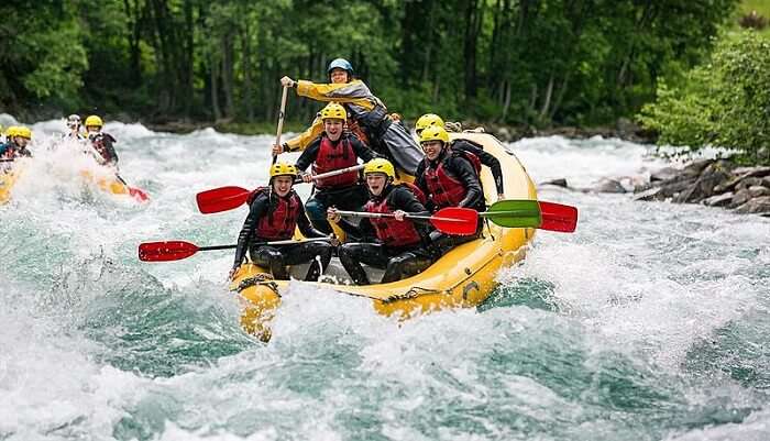 rafting