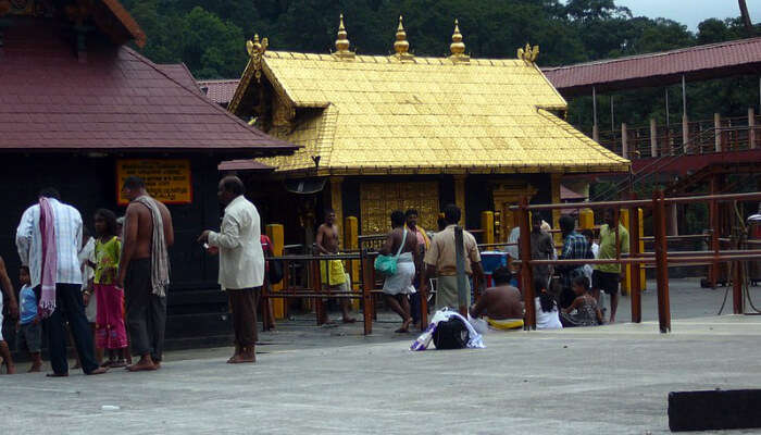 A blissful view of Ayyappa Temple in Kerala