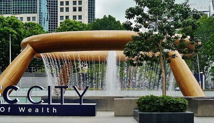 singapore fountain of wealth