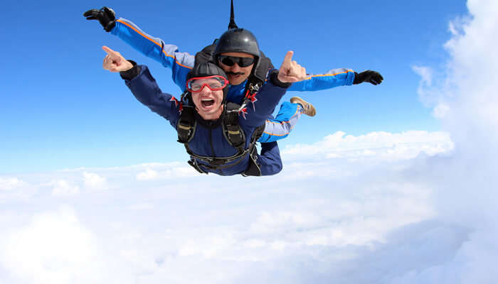 Skydiving