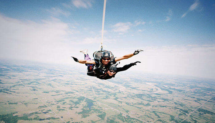 Skydiving