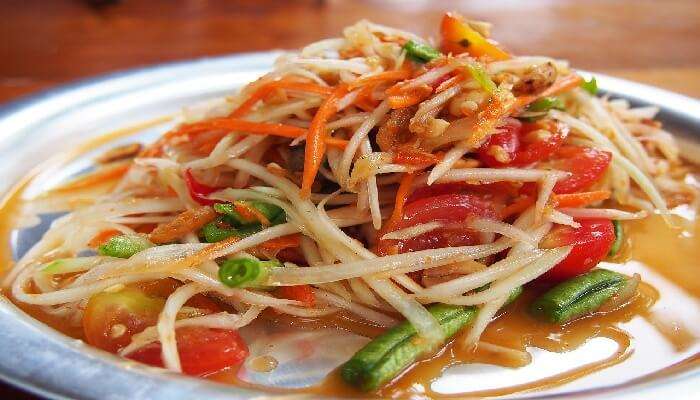 Spicy Papaya Salad