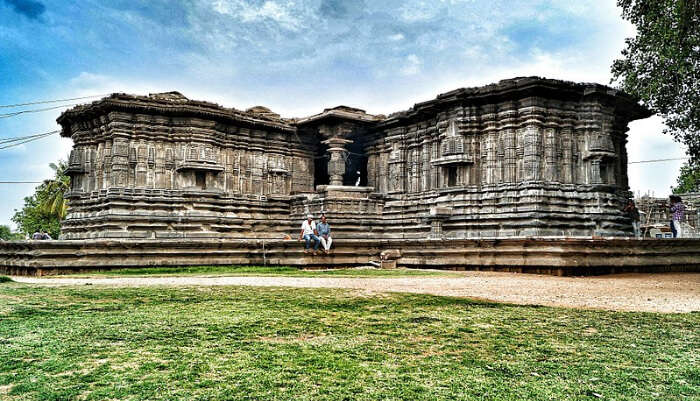 Famous Thousand Pillars Temple in Telangna