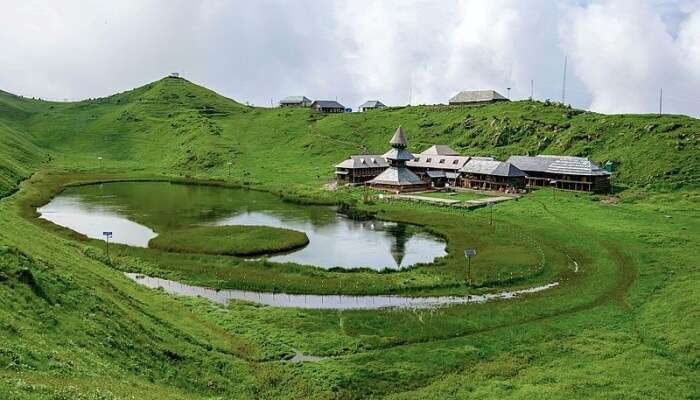 Trekking at lakeside, Kullu