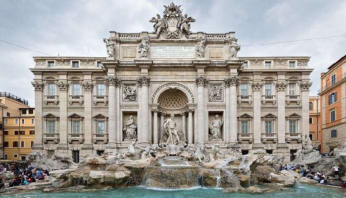fountain in italy