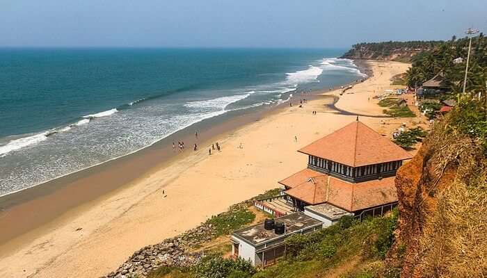 Varkala Beach in Varkala