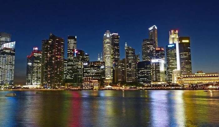 skyline buildings of Singapore is among the best places to visit in February in world