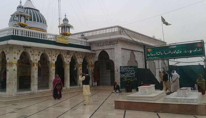 Baba Reshi Temple in Gulmarg in summer