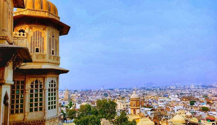 Udaipur view from the top