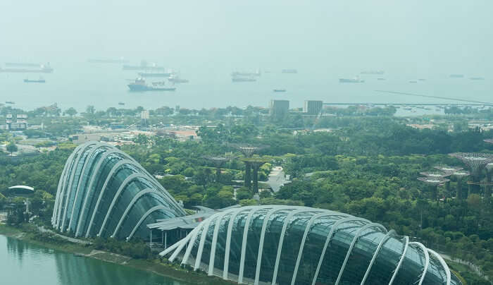 view of the city Singapore