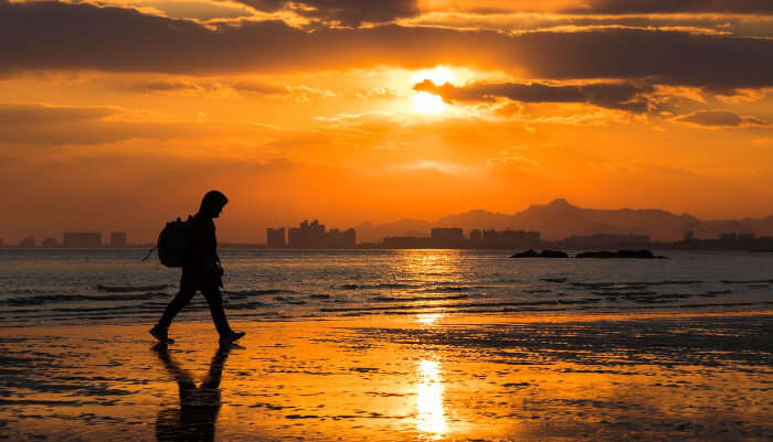 Beidaihe Beach in China