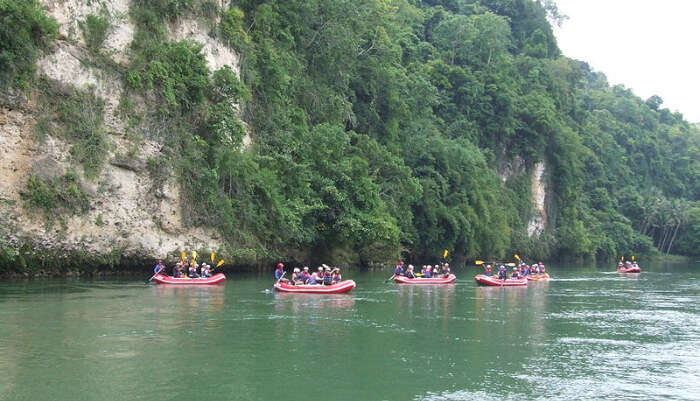 Beautiful Place For River Rafting
