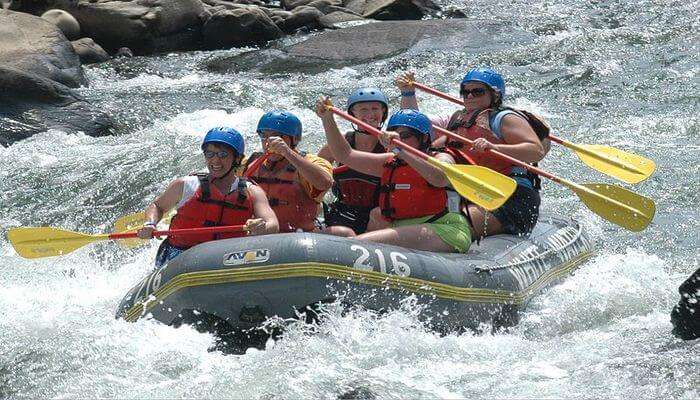 rafting