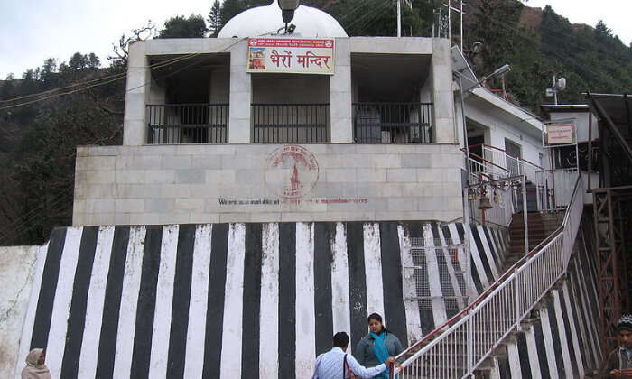 A glorious view of Bhairo Baba Temple which is one of the best places to visit in Jammu
