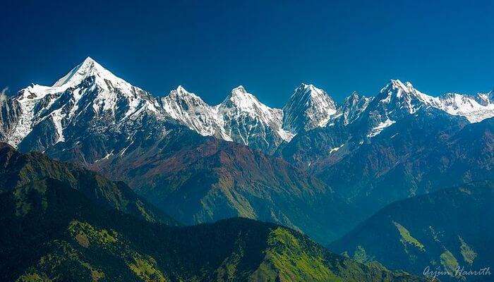 lovely glimpse of the Kailash peak