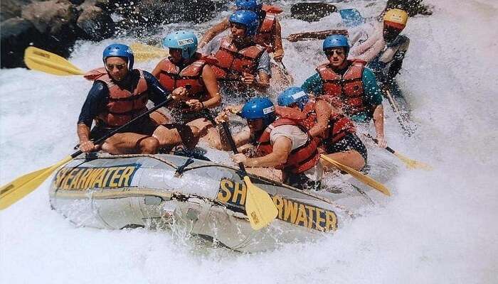 Enjoy White Water Rafting