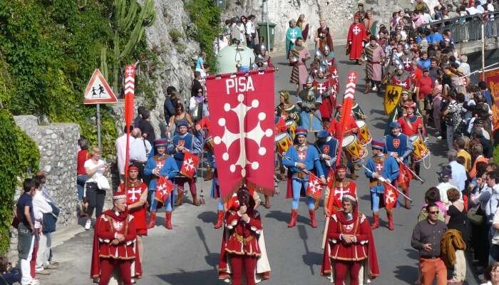 genteel festival of Italy characterized by the competitive spirits