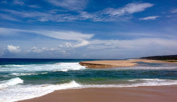 Golden Sand Beach in China