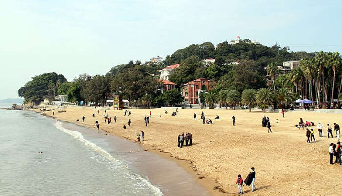 Gulangyu Island Beach Xiamen in China