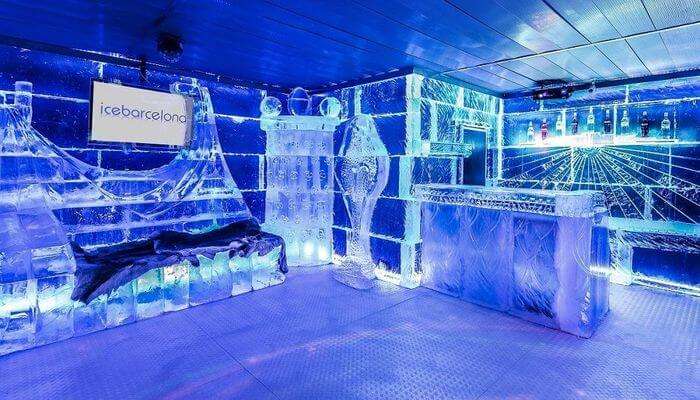 Have A Memorable Boozing Experience In The Ice Bar