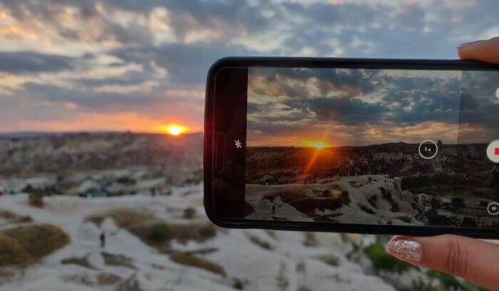 capture the beautiful view