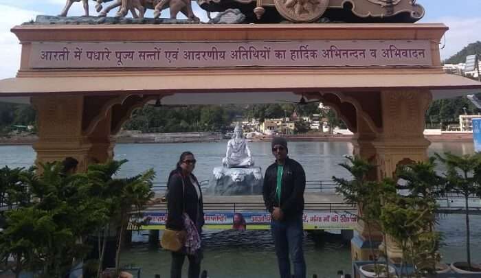 seeking blessing in the temple