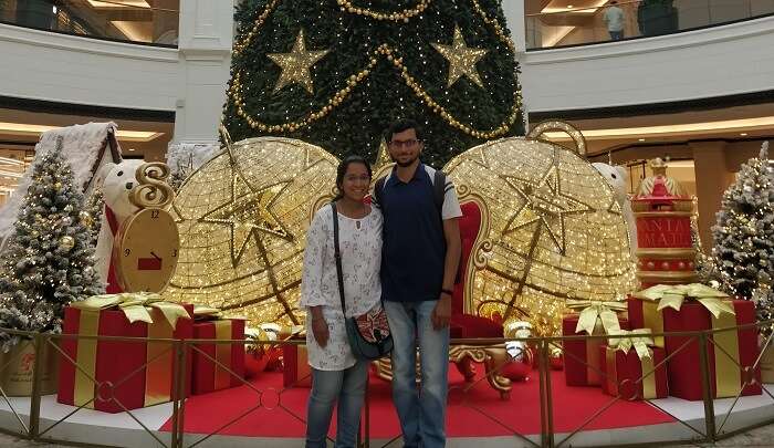 visited to Dubai with partner