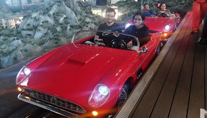 visited to ferrari world