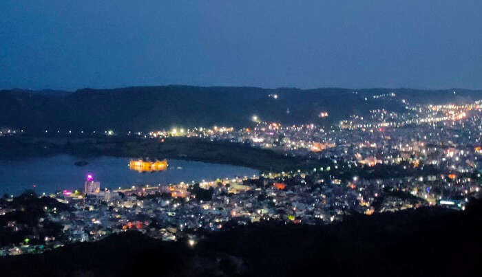 Jaipur at night