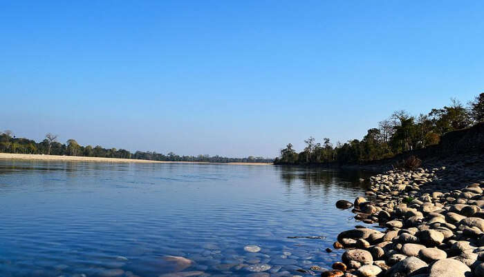 Kameng River in Assam