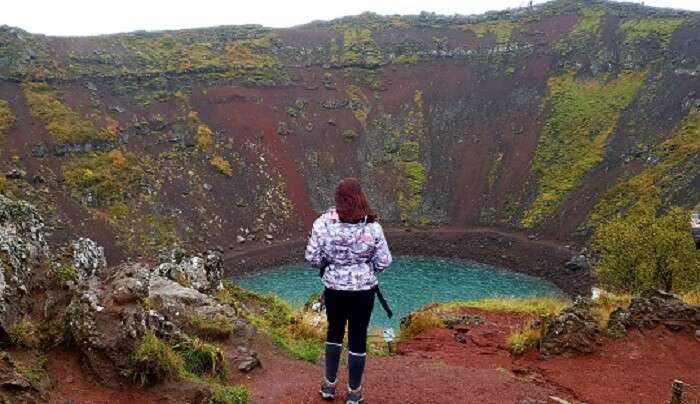 Kerid Volcano crater