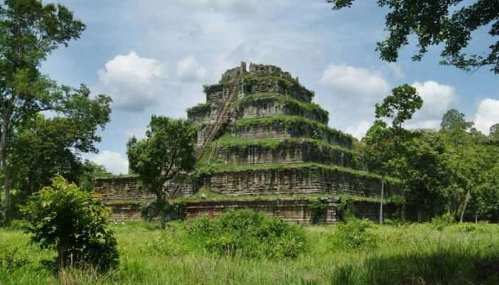 A breathtaking view of Koh Ker