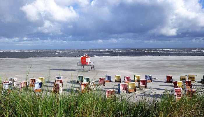 Langeoog Beach in Germany