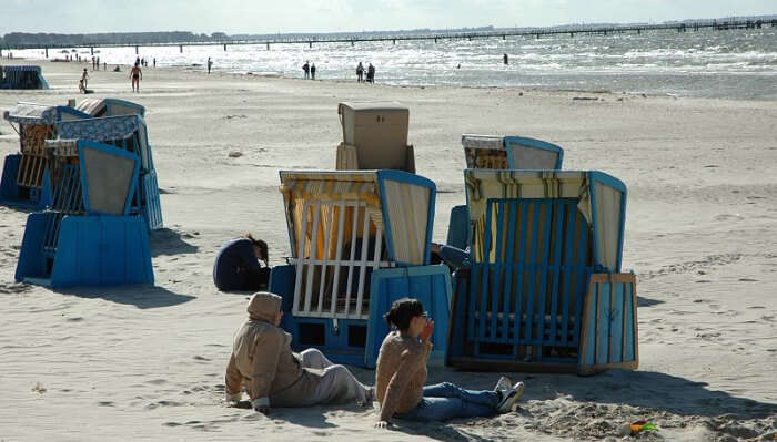 Lubmin Beach in Germany