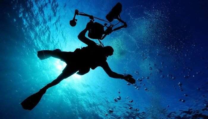 Scuba diving