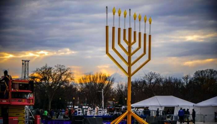 National Menorah Lighting, Washington, DC USA