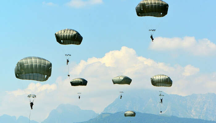 Parachutes In The Sky