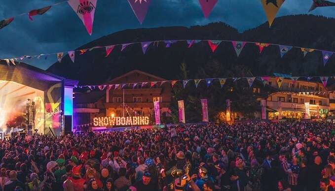 Snowbombing is best things to do