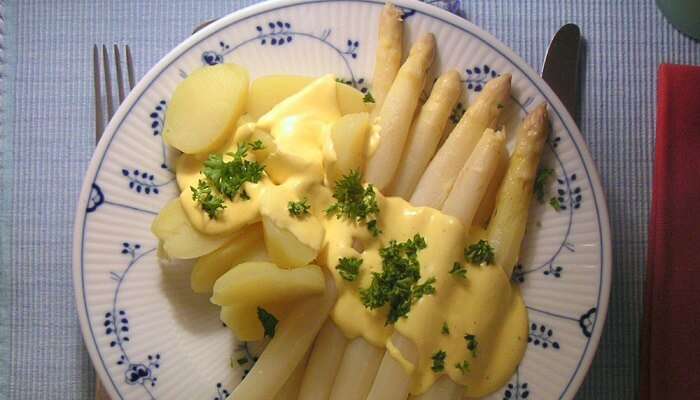 Spargel austrian food