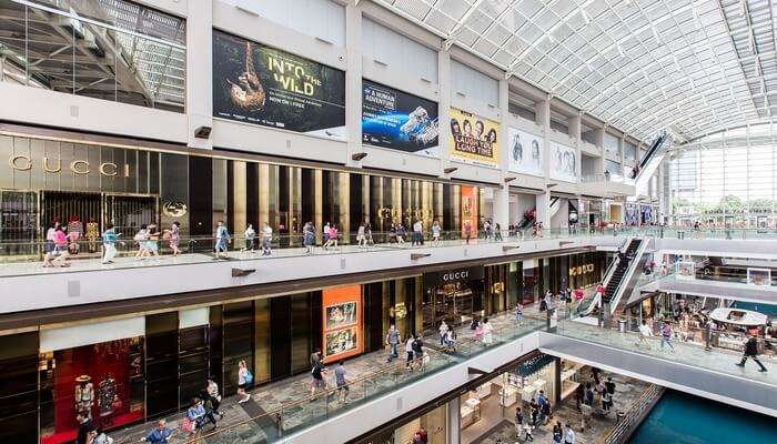 the mall houses for top luxury brands