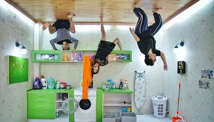 Upside Down House