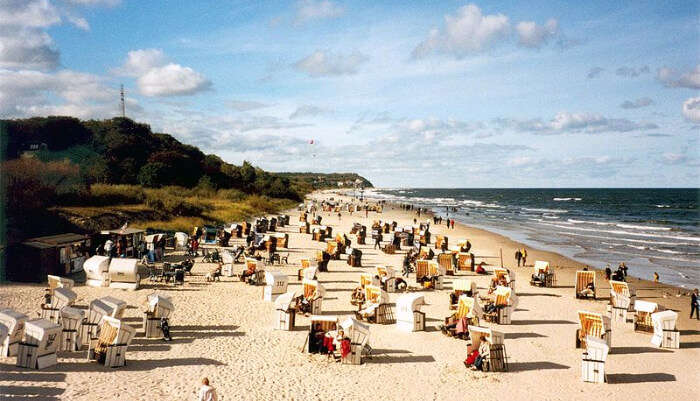 Usedom Beach in Germany