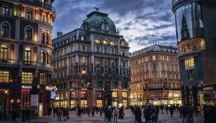 Vienna is a beautiful city in Austria